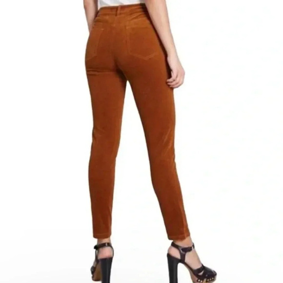 Modcloth Teaching Ease Corduroy Skinny Pants in Glazed Ginger - Picture 2 of 7